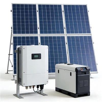 3 kW bekapcsolt-hálózatos napelemes rendszer